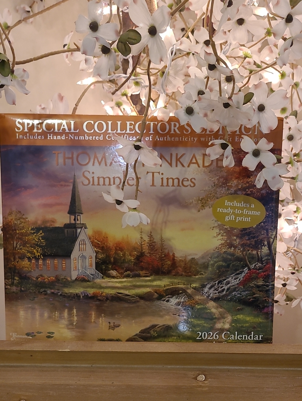 Thomas Kincade 2026 Calendar with Scriptures